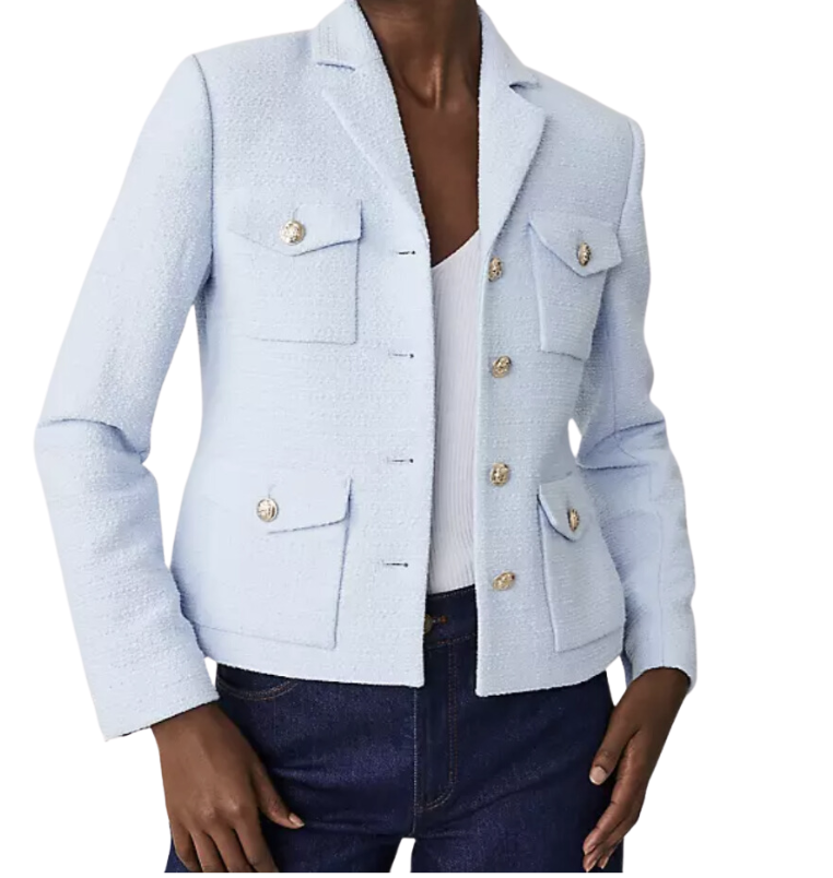 Tweed Military Jacket